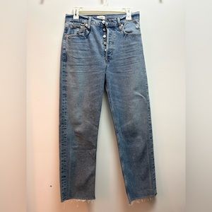 New Citizens of Humanity Florence straight leg jeans, size 27